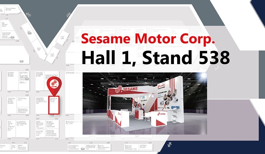 sesame motor auf der sps nürnberg 2023